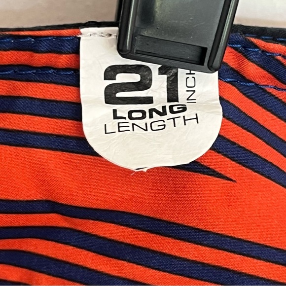 Men’s Volcom Orange & Blue Striped Board Shorts‎ Swim Trunks Size 31 - Picture 5 of 16